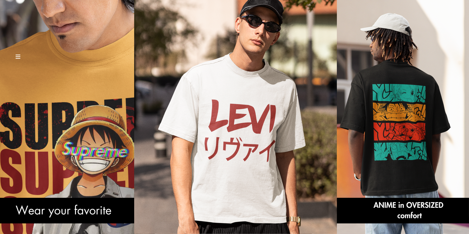 ANIME OVERSIZED T-SHIRT