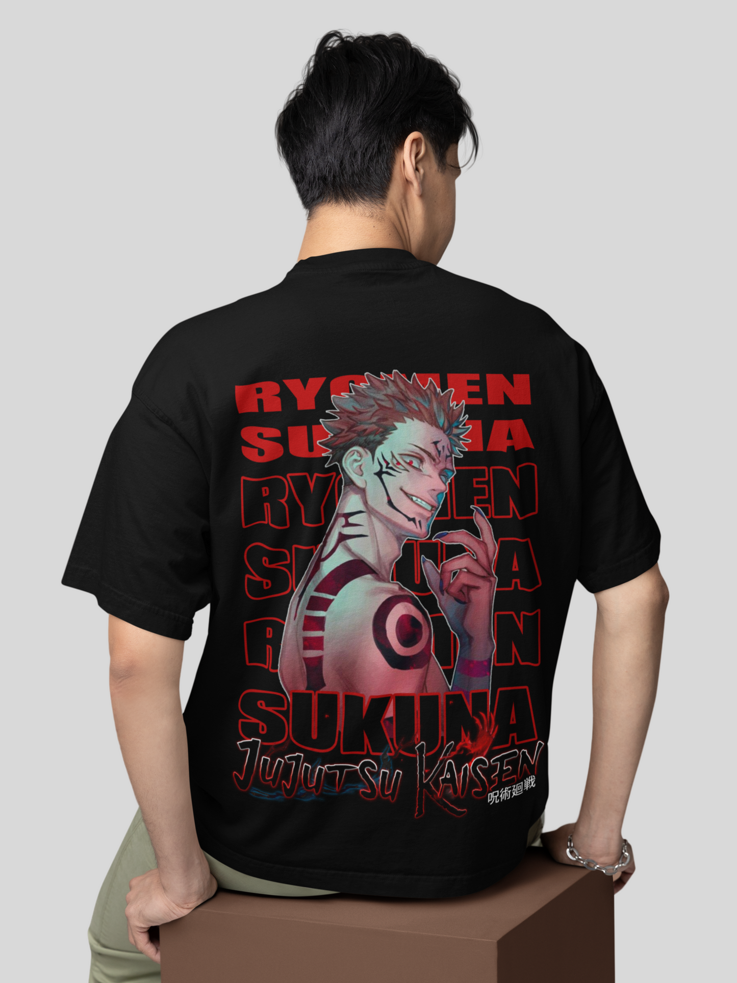 ANIME: JUJUTSU KAISEN OVERSIZED T-SHIRT