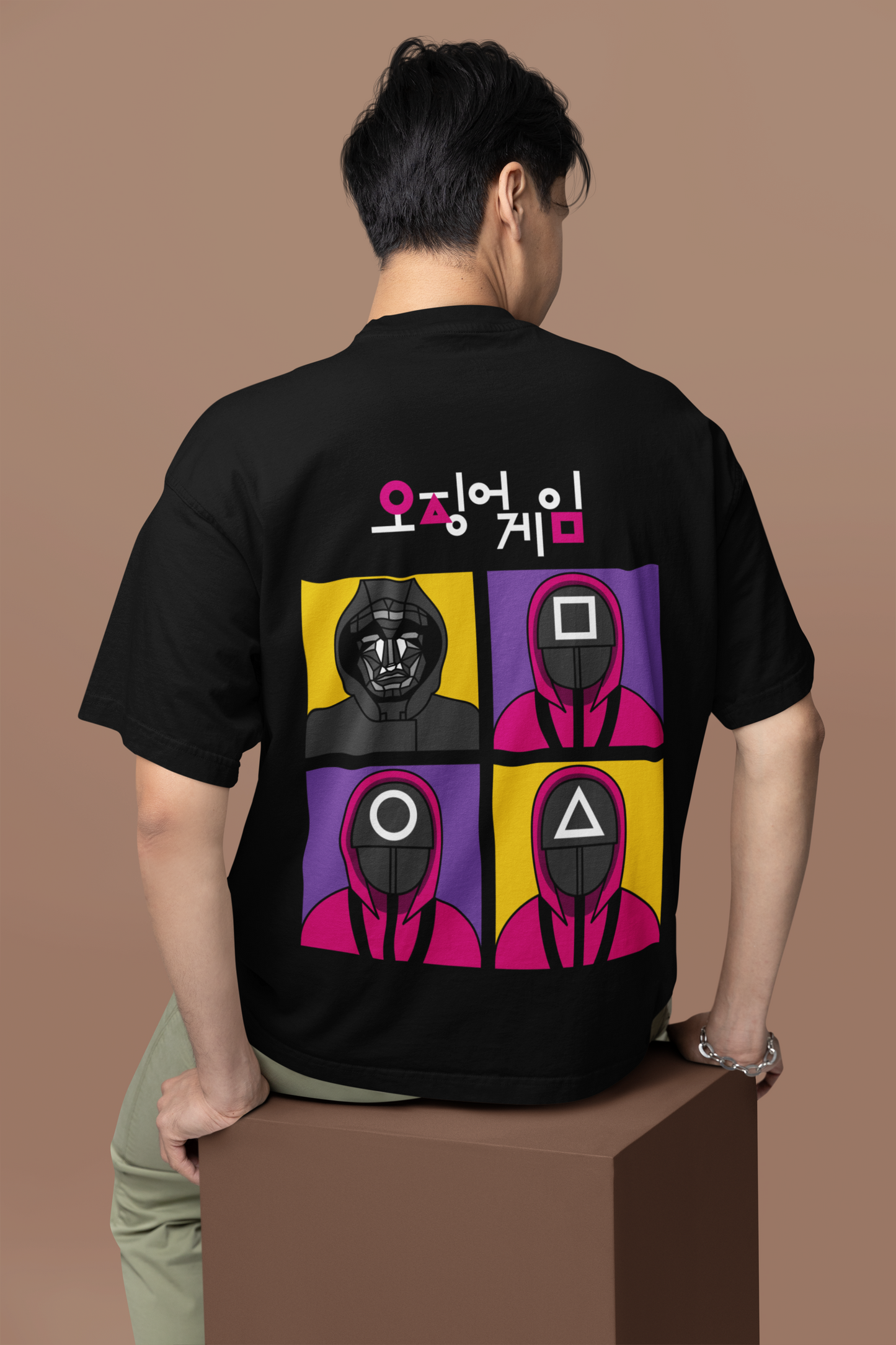 Oversized Squid Game T-Shirt: Survival Mode