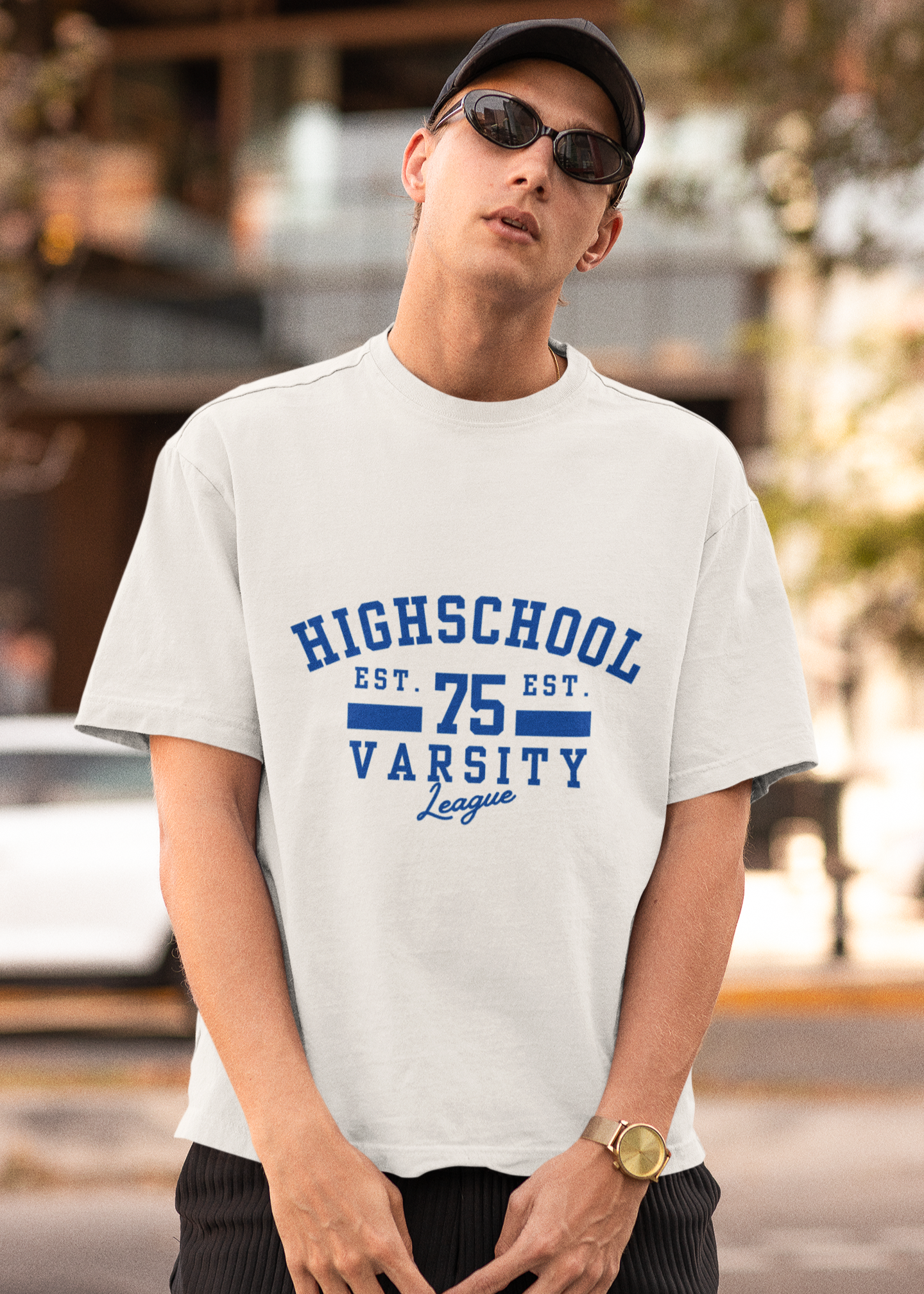 High School Oversized T-Shirt – Comfort Meets Style