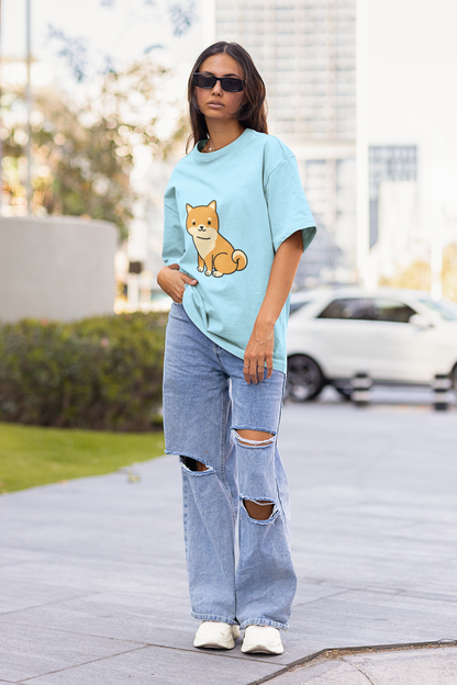 DOG LOVE – WOMEN'S OVERSIZED T-SHIRT