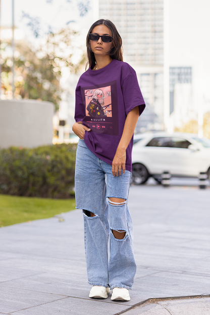 MUSIC ALBUM – WOMEN'S OVERSIZED T-SHIRT