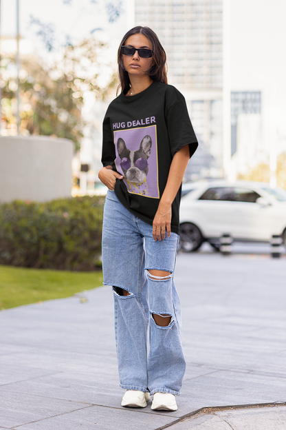 HUG DEALER – WOMEN'S OVERSIZED T-SHIRT