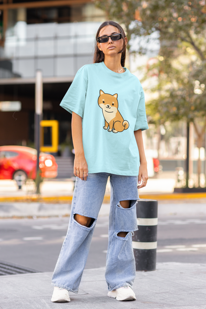 DOG LOVE – WOMEN'S OVERSIZED T-SHIRT