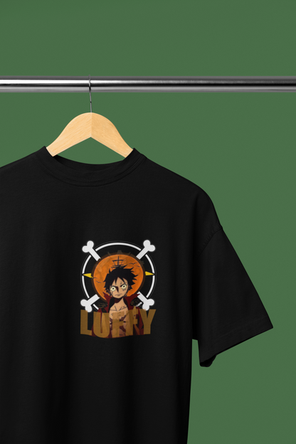 The King of Pirates: One Piece Anime Oversized T-Shirt – Rule the Seas