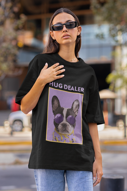 HUG DEALER – WOMEN'S OVERSIZED T-SHIRT