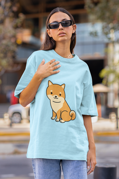 DOG LOVE – WOMEN'S OVERSIZED T-SHIRT