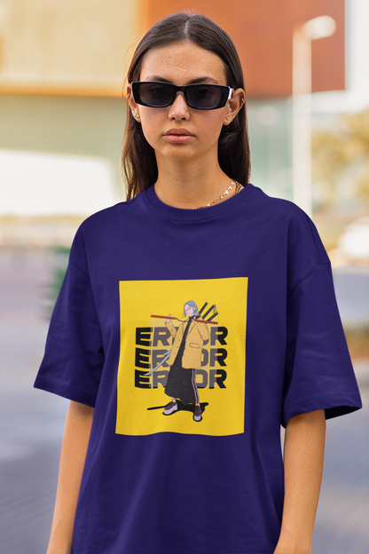 ERROR – WOMEN'S OVERSIZED T-SHIRT