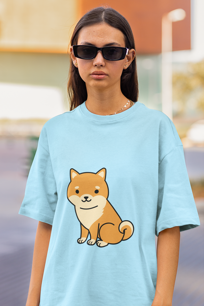 DOG LOVE – WOMEN'S OVERSIZED T-SHIRT