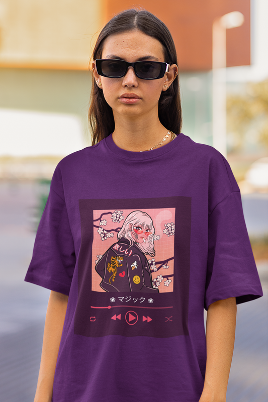 MUSIC ALBUM – WOMEN'S OVERSIZED T-SHIRT