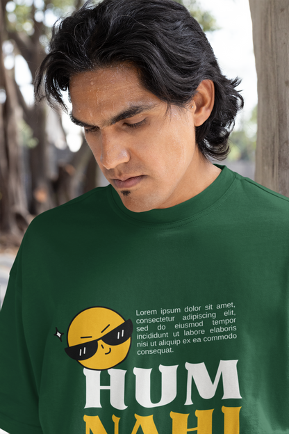 HUM NHI SUDHARENGE – MEN'S OVERSIZED T-SHIRT