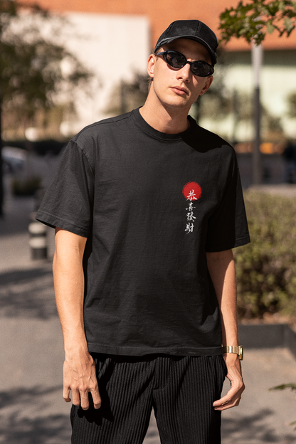 MINIMALIST ANIME – MEN'S OVERSIZED T-SHIRT