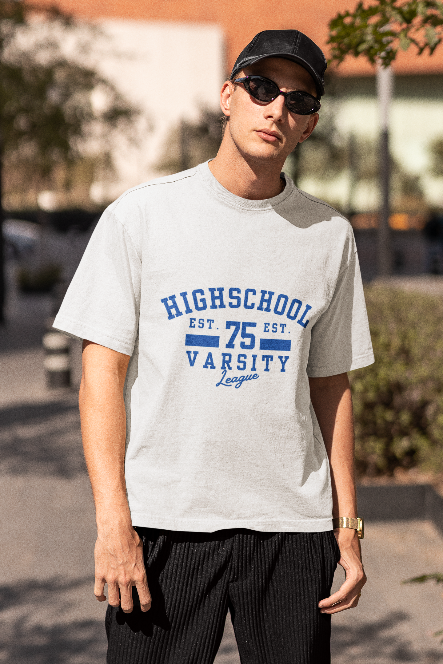 High School Oversized T-Shirt – Comfort Meets Style